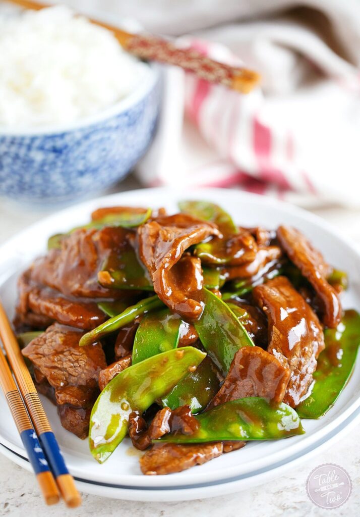 Beef and Snow Pea Stir Fry 