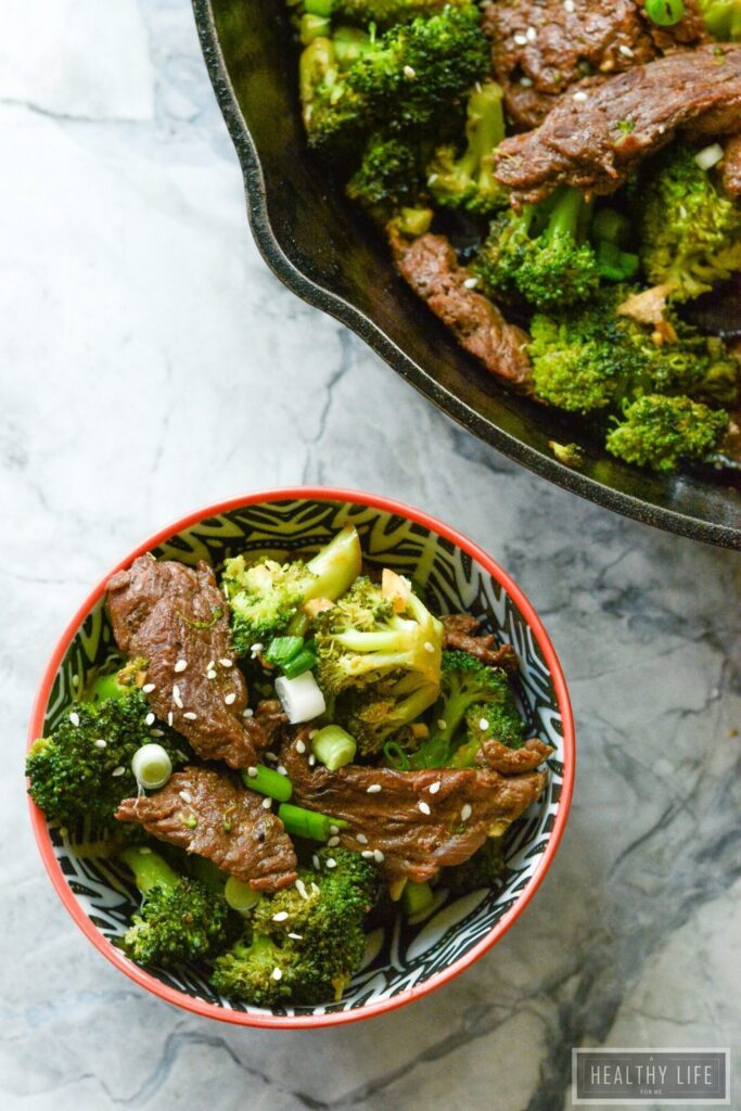 Paleo Beef and Broccoli Recipe High Protein Gluten Free Dairy Free Dinner | ahealthylifeforme.com