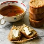 Paleo Banana Poppyseed Muffins Recipe | ahealthylifeforme.com