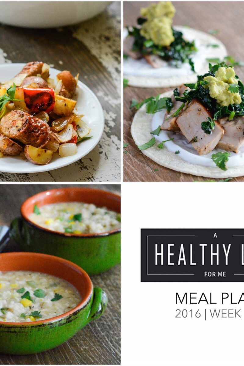 Healthy Weekly Menu Plans » A Healthy Life For Me
