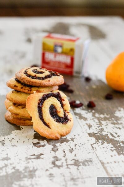 Gluten Free Cranberry Raspberry Pinwheel Cookie Recipe | ahealthylifeforme.com