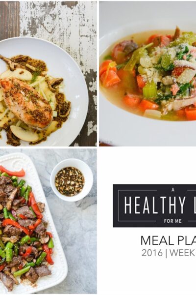 Healthy Meal Plan | ahealthylifeforme.com