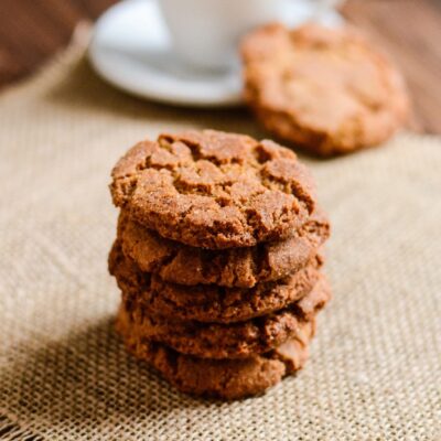 Gluten Free Gingersnaps are a crisp flavorful easy holiday cookie recipe | ahealthylifeforme.com