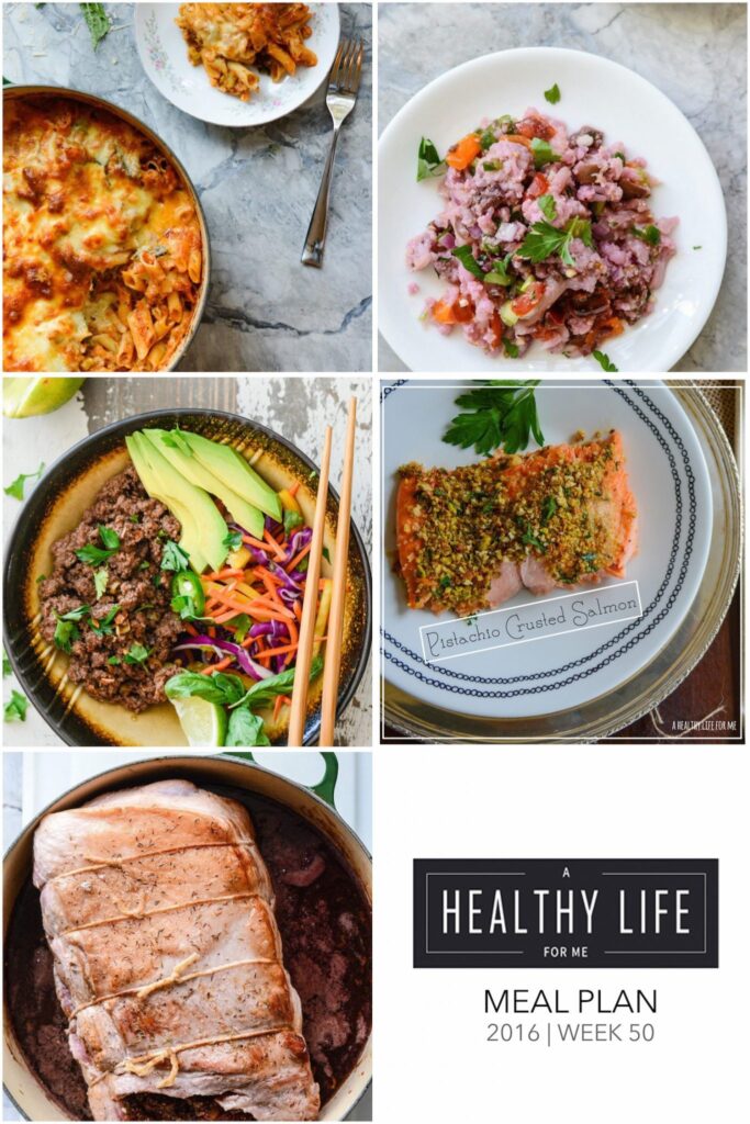 Healthy Meal Plan for the whole family | ahealthylifeforme.com