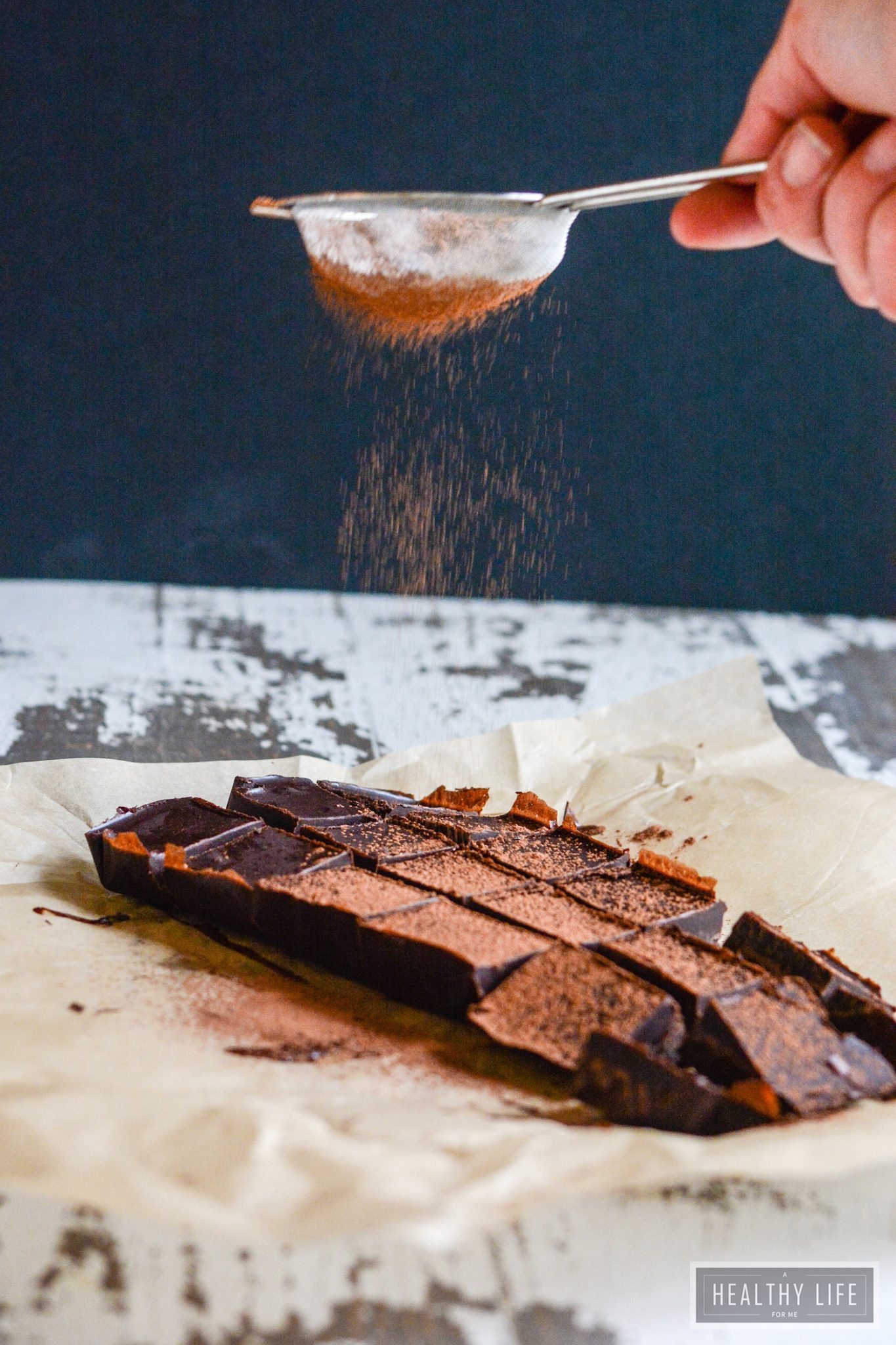 Chocolate Peppermint Truffle Bars A Healthy Life For Me