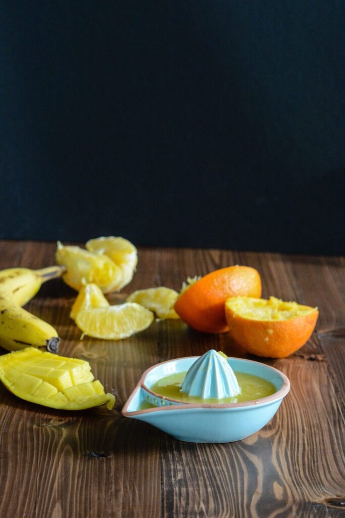 Orange Mango Protein Smoothie Recipe | ahealthylifeforme.com