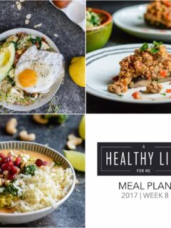 Weekly Meal Plan Week 8 Paleo recipes that are perfect for a weeknight dinner