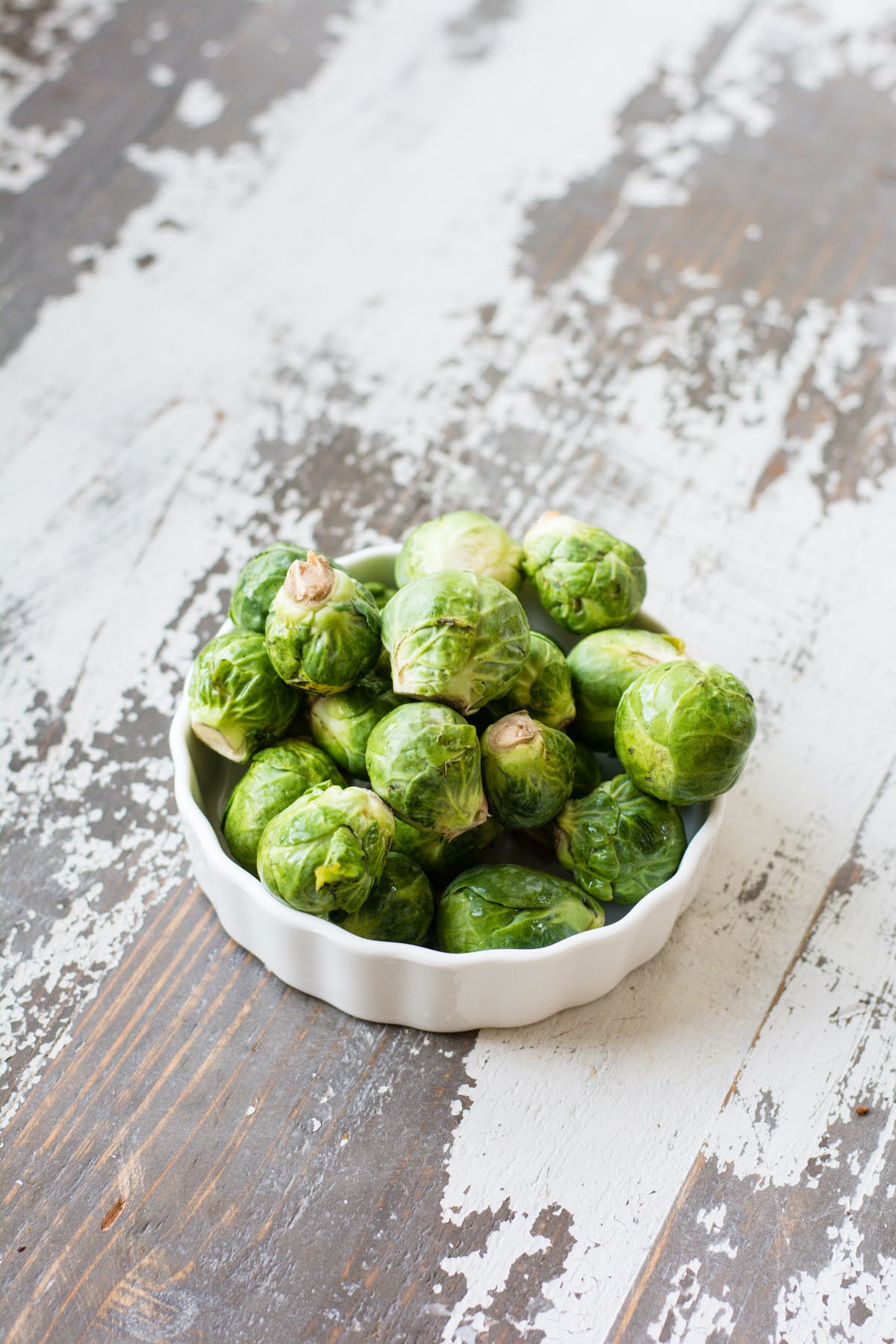 A bowl of Brussels sprouts